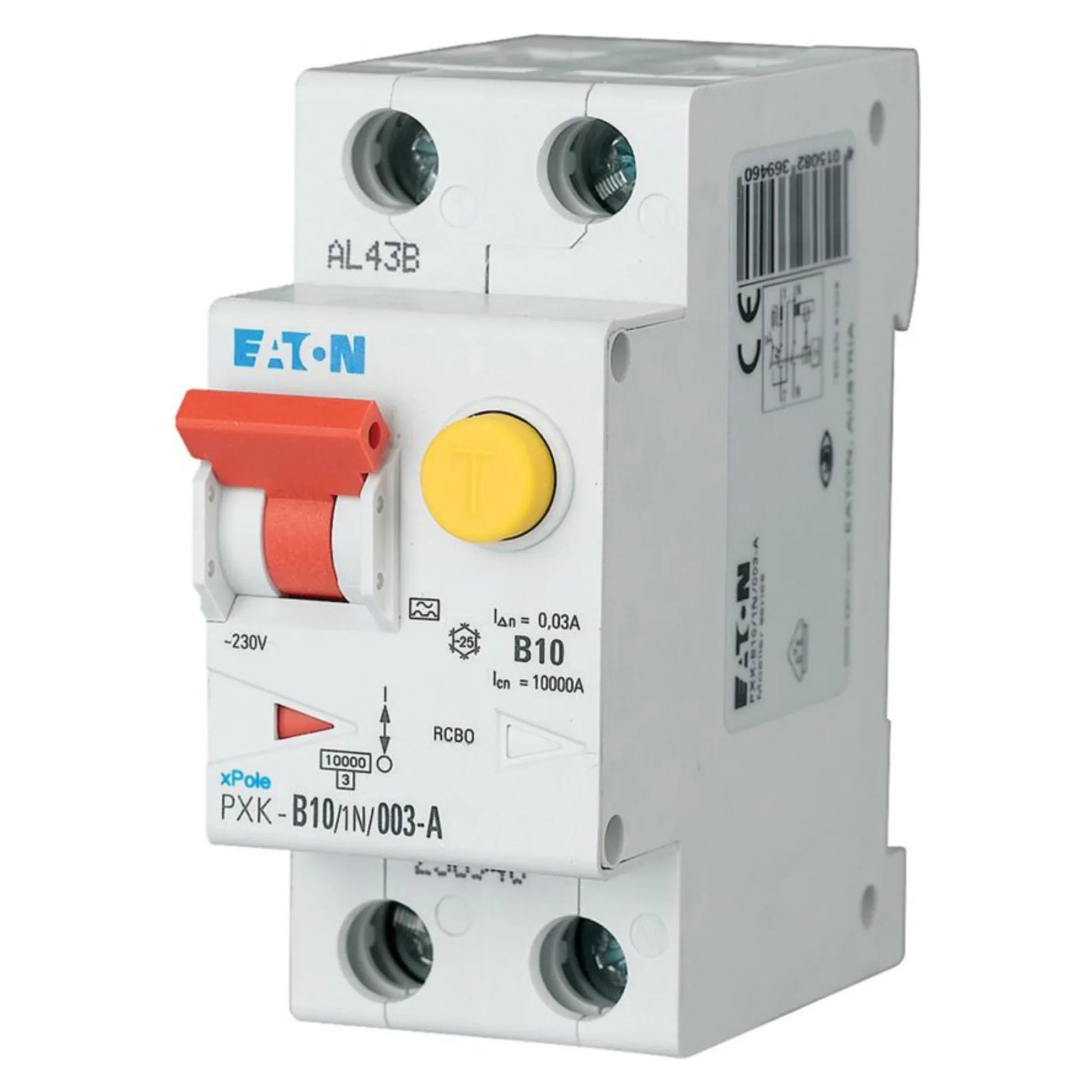 FI/LS-Schalter PXK 1P+N Typ A 10 kA – Produktbild