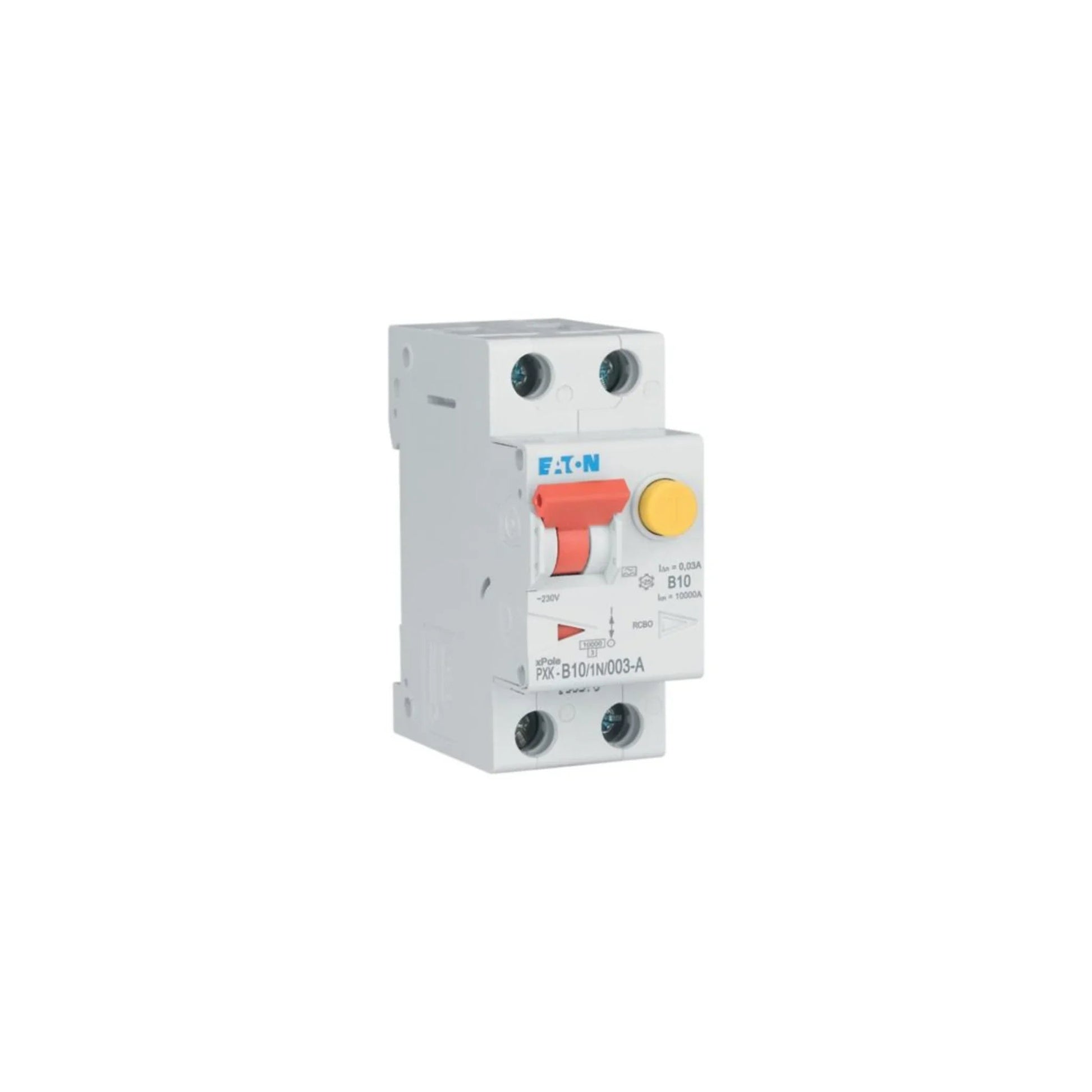 FI/LS-Schalter PXK 1P+N Typ A 10 kA – Produktbild Ansicht rechts