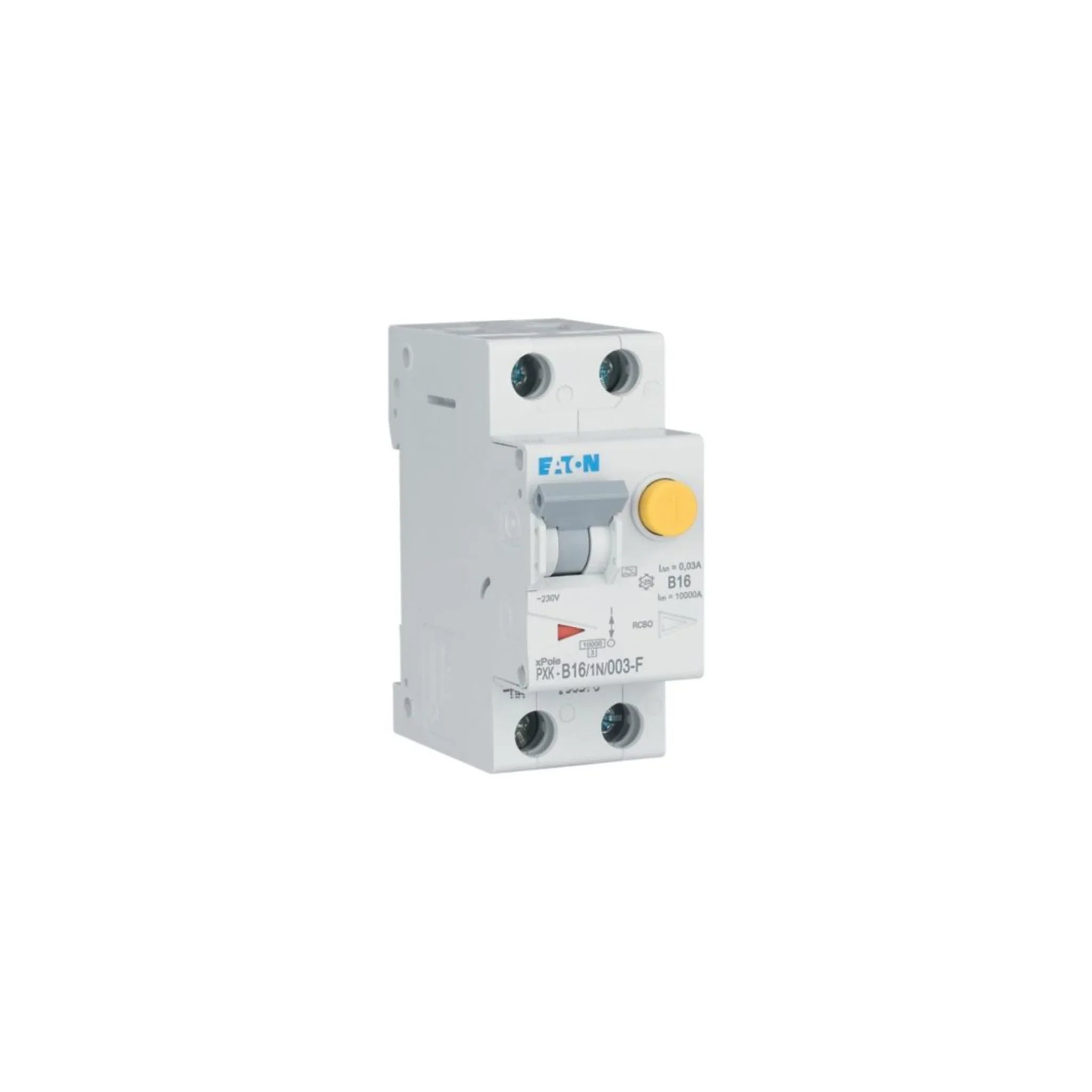FI/LS-Schalter PXK 1P+N Typ F 10 kA – Produktbild Ansicht rechts