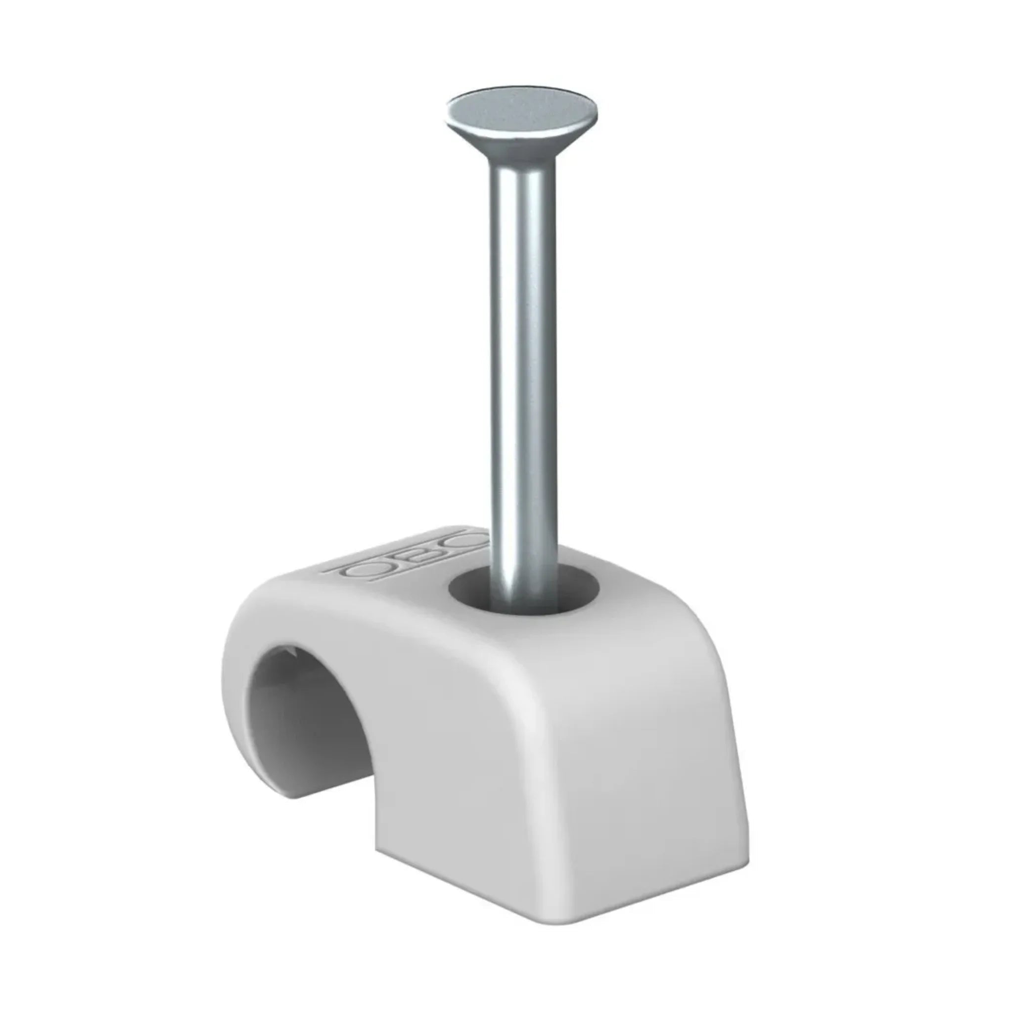 Haft - Clip m.Nagel von OBO Bettermann bei Kabelkaufhaus - 4012195219859 - 2228823 - Nagelschelle