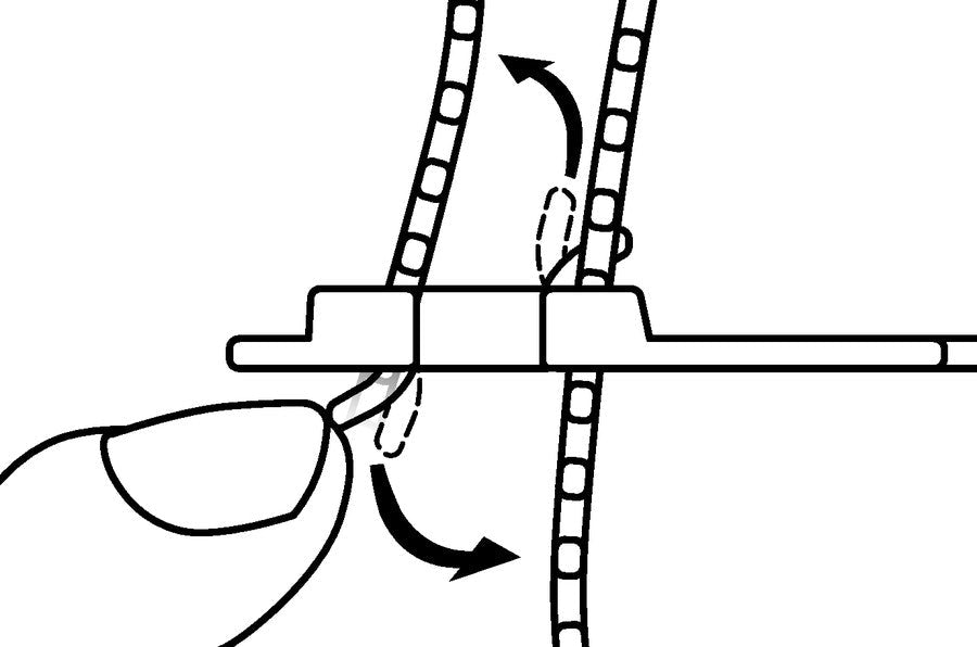Klett-Kabelbinder – Maßzeichnung