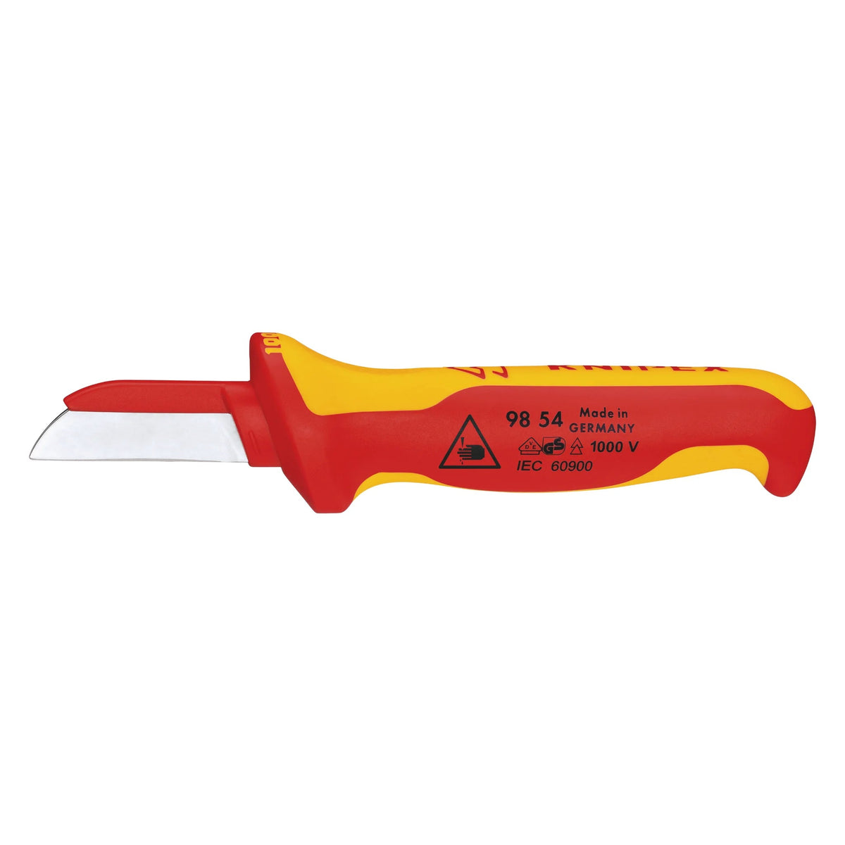 Kabelmesser 98 52 / 98 54 / 98 56, Klinge 50 mm, VDE 1000 V von Knipex bei Kabelkaufhaus - 4003773026563 - 98 54 - Messer