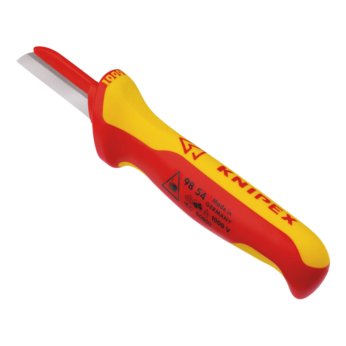 Kabelmesser 98 52 / 98 54 / 98 56, Klinge 50 mm, VDE 1000 V von Knipex bei Kabelkaufhaus - 4003773030829 - 98 56 09 - Messer
