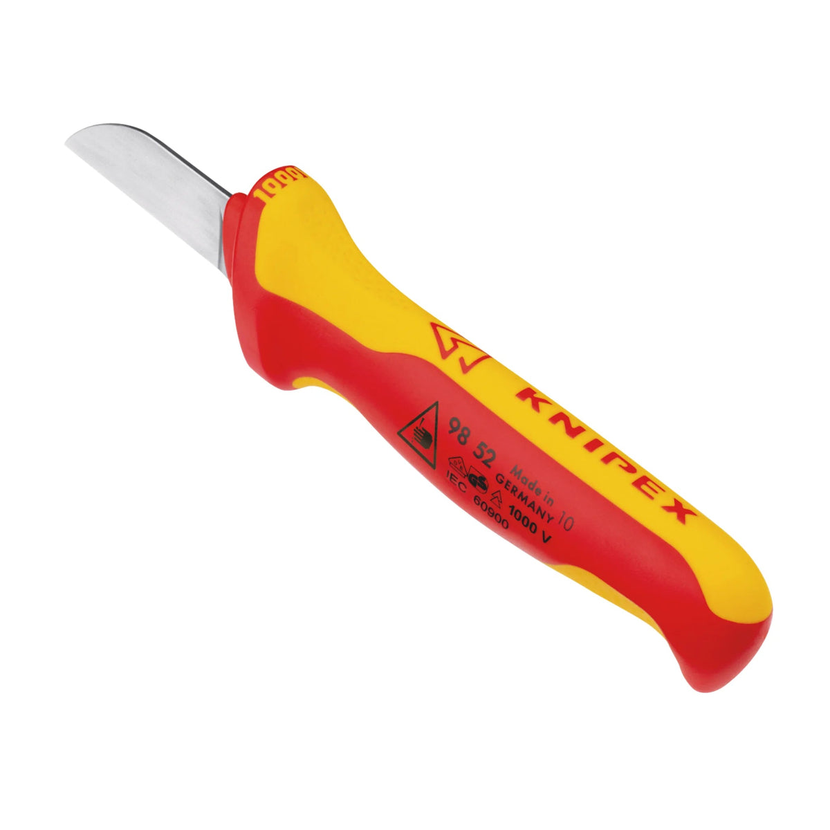 Kabelmesser 98 52 / 98 54 / 98 56, Klinge 50 mm, VDE 1000 V von Knipex bei Kabelkaufhaus - 4003773030829 - 98 56 09 - Messer