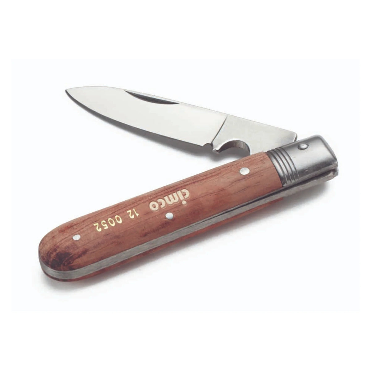 Kabelmesser Holz- / Kunststoffgriff, Klinge 70 mm, 165 mm von Cimco Werkzeuge bei Kabelkaufhaus - 4021103200520 - 120052 - Messer