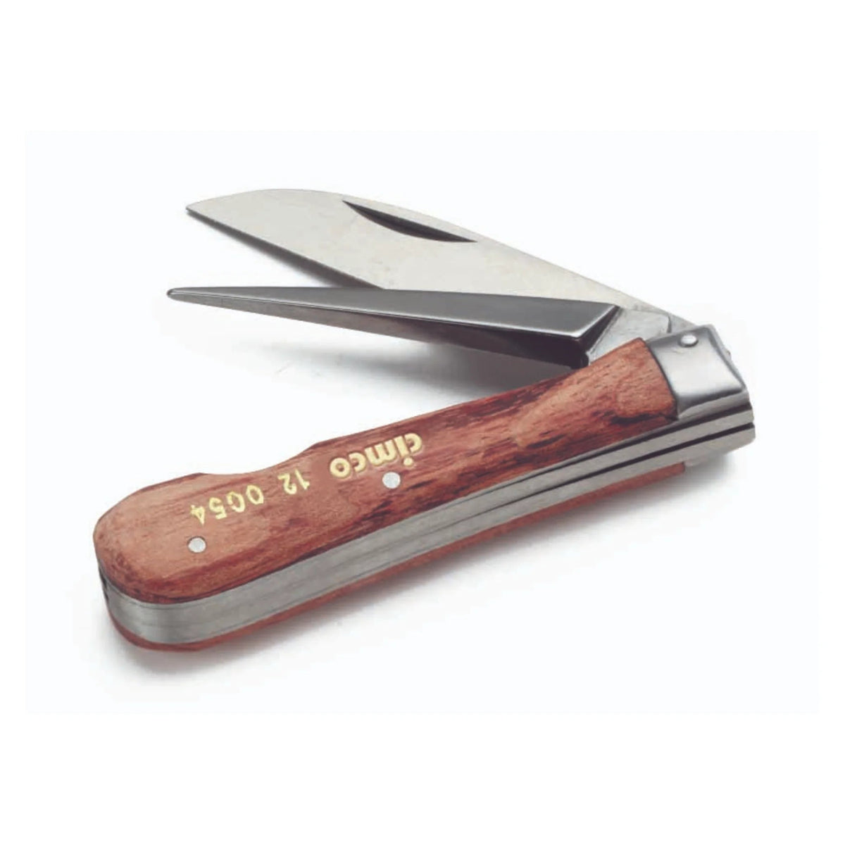 Kabelmesser Holz- / Kunststoffgriff, Klinge 70 mm, 165 mm von Cimco Werkzeuge bei Kabelkaufhaus - 4021103200544 - 120054 - Messer