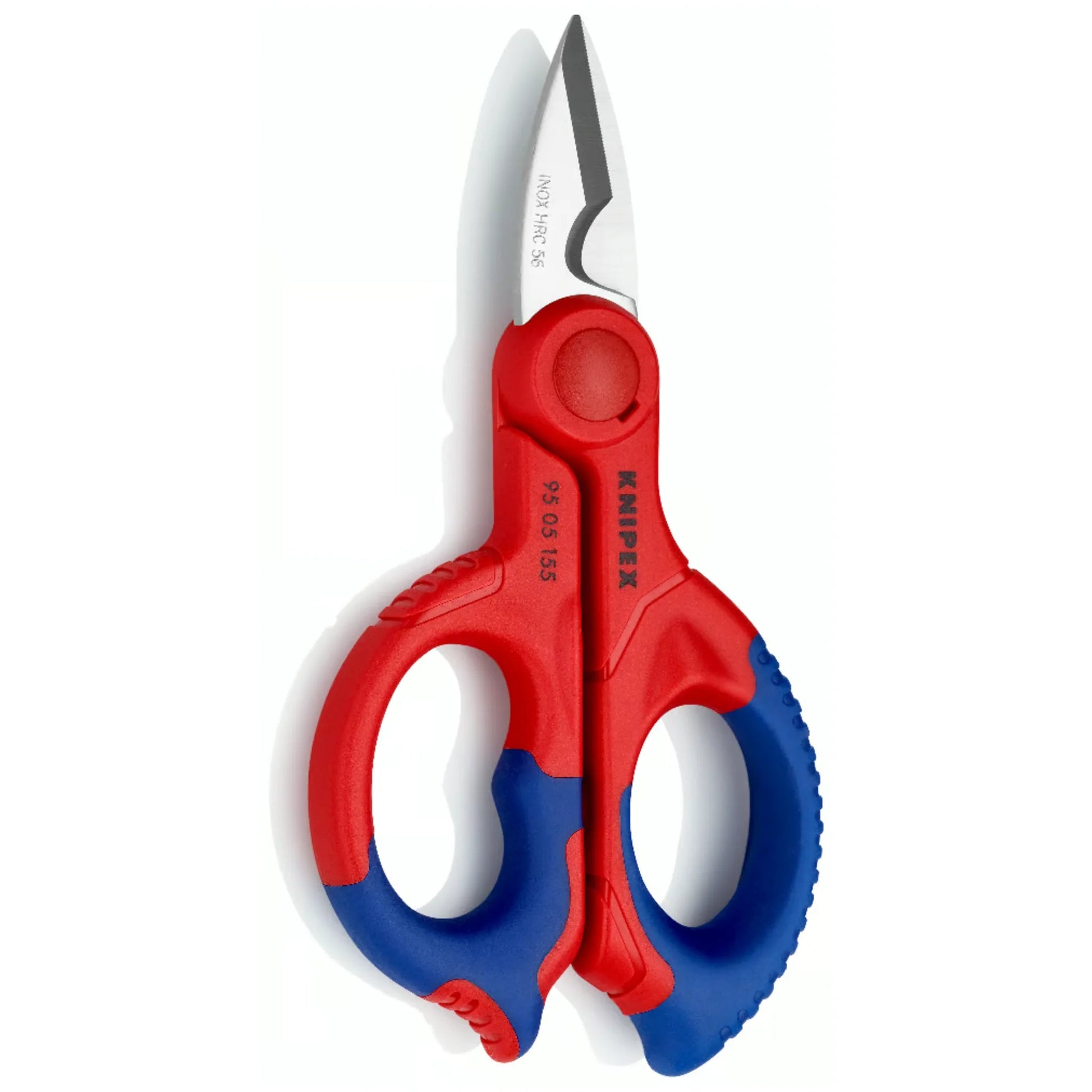 Kabelschere 160mm Länge Knipex 95 05 155 SB von Kabelkaufhaus bei Kabelkaufhaus - 4003773077725 - 9505155SB - Kabelschere