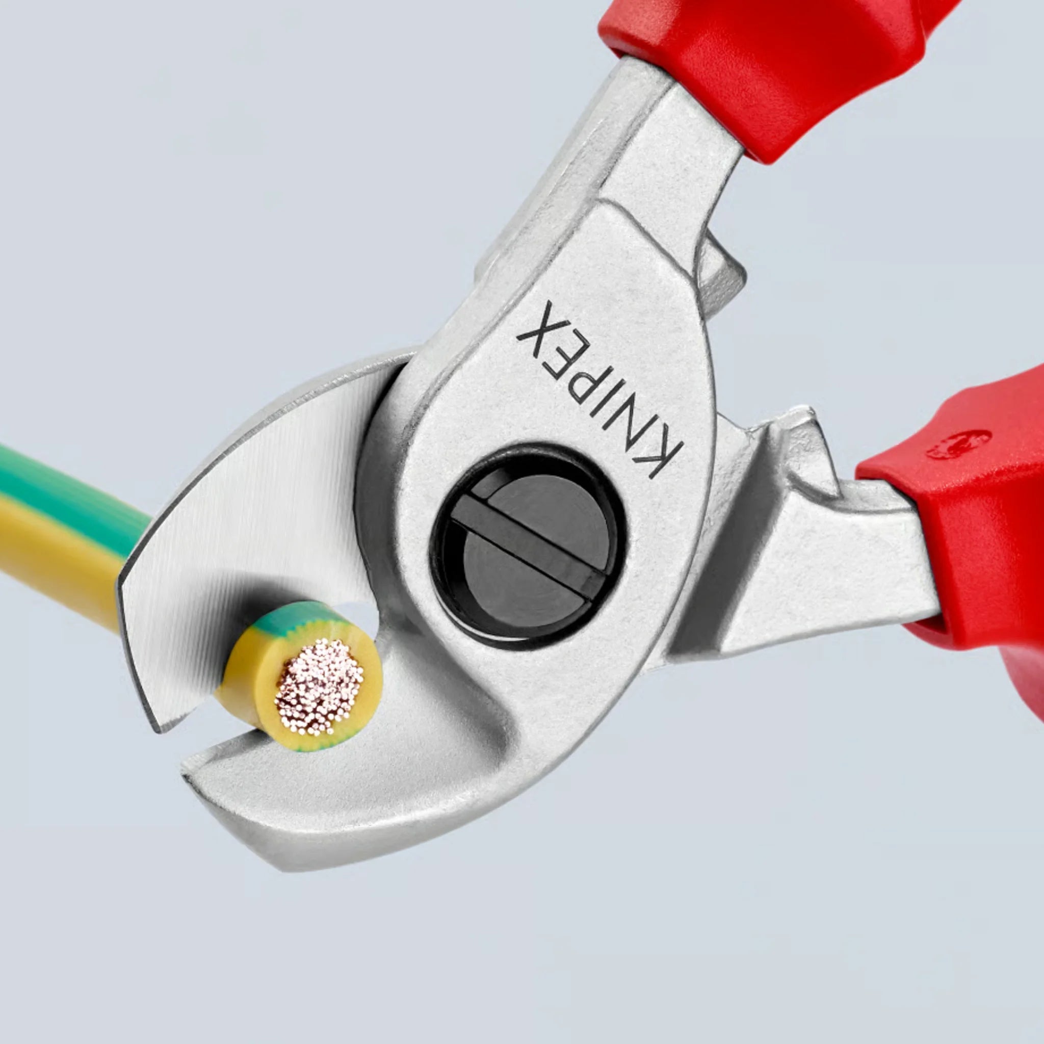 Kabelschere VDE bis Ø 15 mm Knipex 9516165 von Knipex bei Kabelkaufhaus - 4003773039648 - 9516165 - Kabelschere