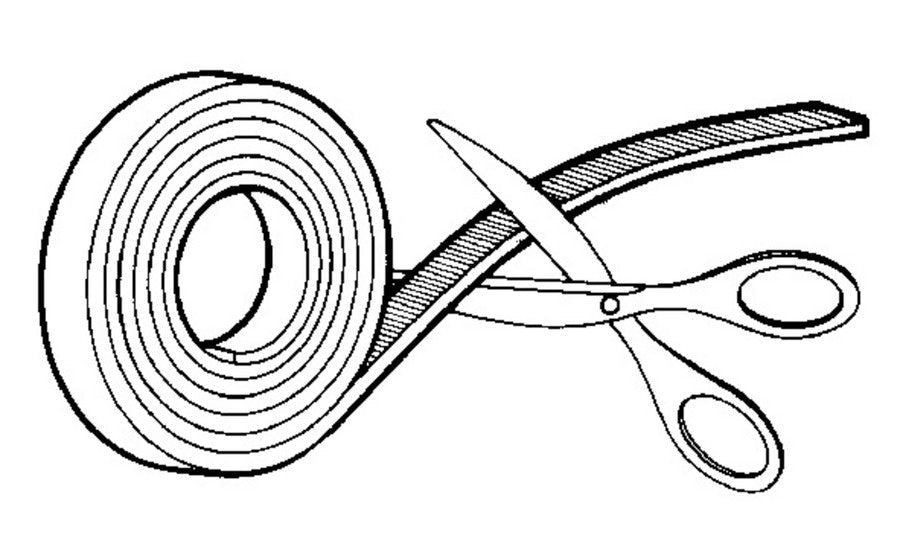 Klett-Kabelbinder Textie BK 5000x12,5 – Maßzeichnung