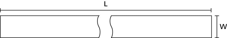 Klett-Kabelbinder Textie BK 5000x12,5 – Maßzeichnung
