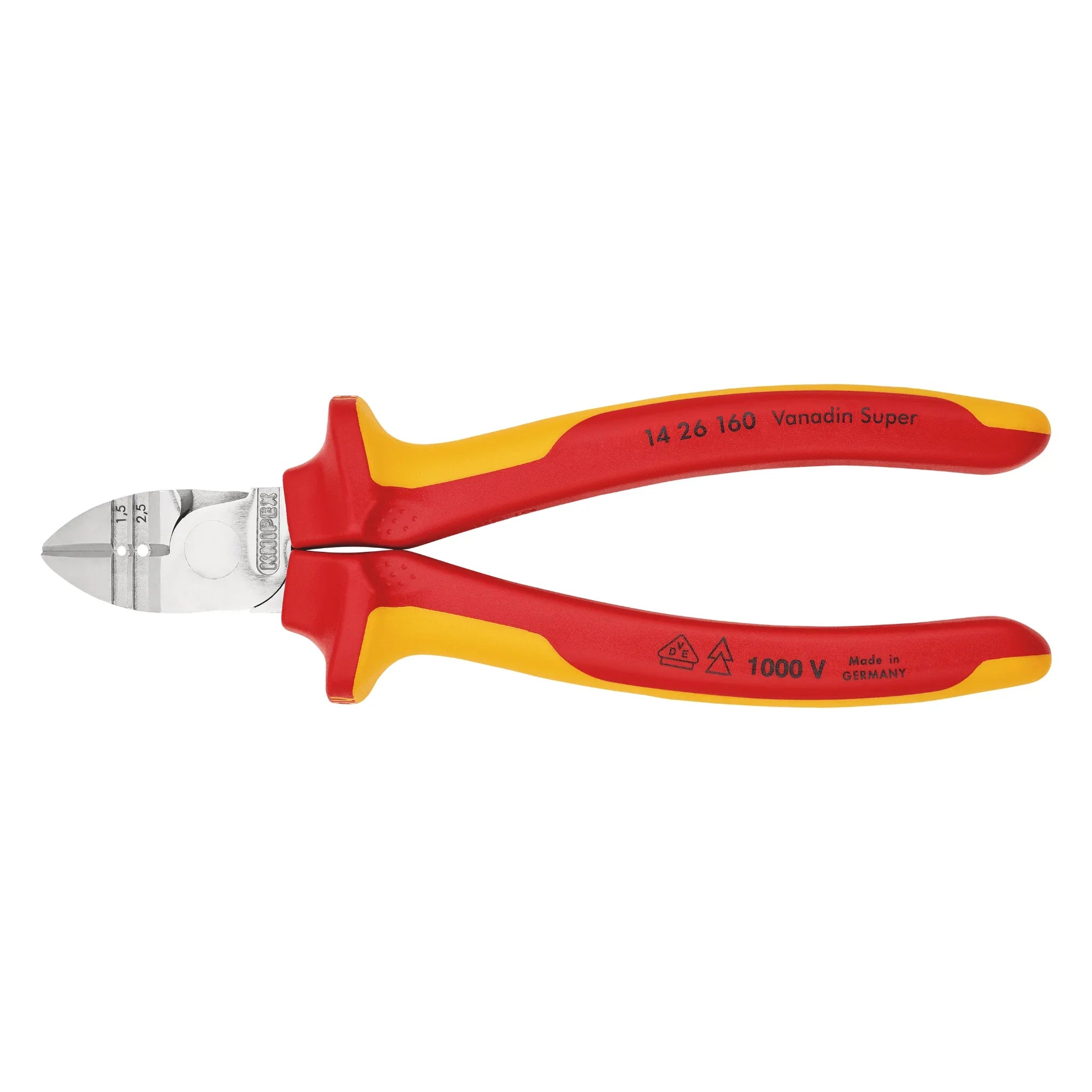 Abisolier-Seitenschneider 14 26 160 von Knipex bei Kabelkaufhaus – Bild 3
