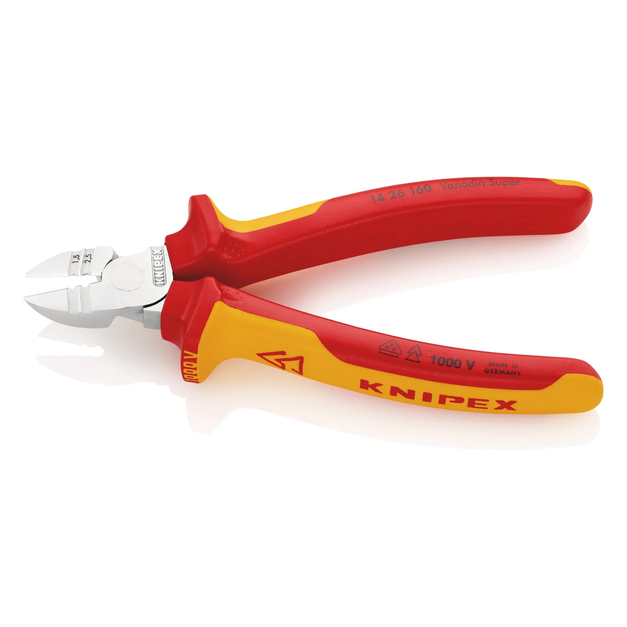 Abisolier-Seitenschneider 14 26 160 von Knipex bei Kabelkaufhaus – Bild 4