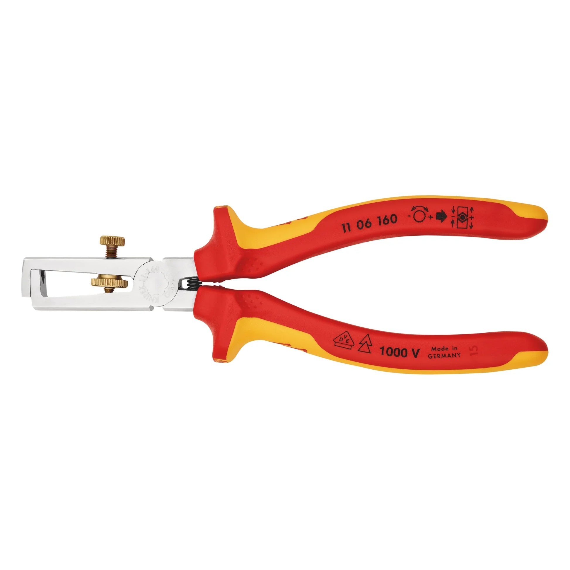 Abisolierzange 11 06 160 von Knipex bei Kabelkaufhaus – Bild 3