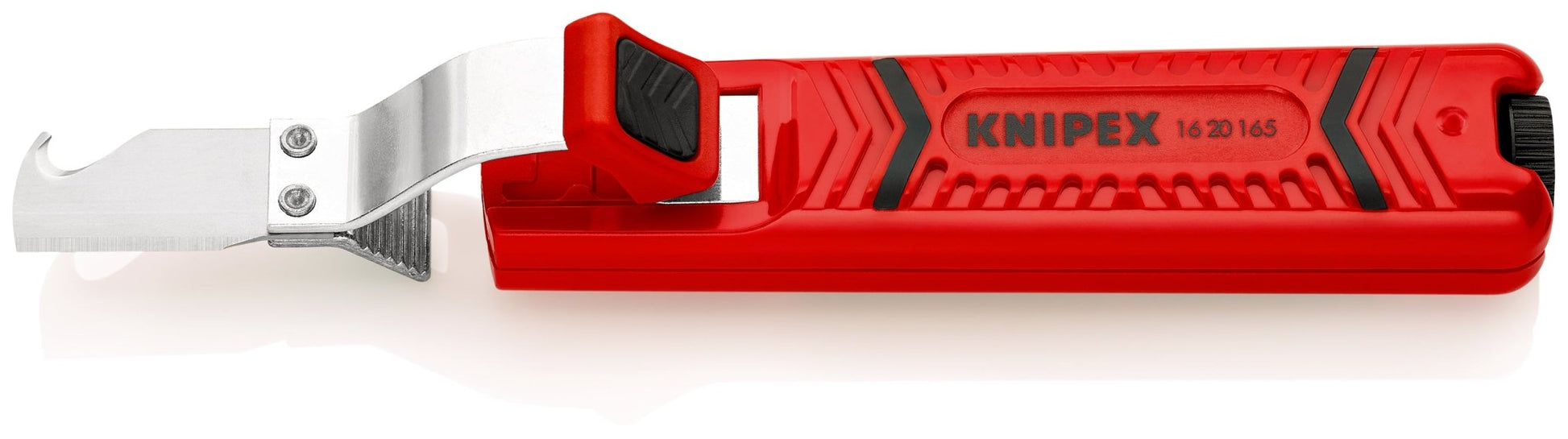 Knipex Abmantelungswerkzeug fuer Rundkabel 8-28 mm 16 20 165 SB - Produktbild Detailansicht