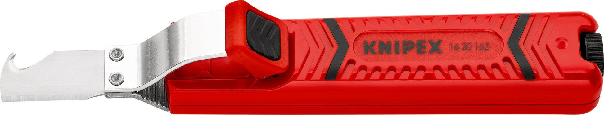 Knipex Abmantelungswerkzeug fuer Rundkabel 8-28 mm 16 20 165 SB von Knipex bei Kabelkaufhaus - 4003773043133 - 16 20 165 SB - Abmantelungswerkzeug