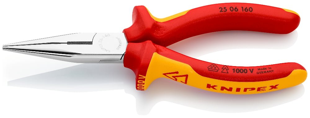 Knipex 25 06 160 Flachrundzange VDE - Hauptansicht