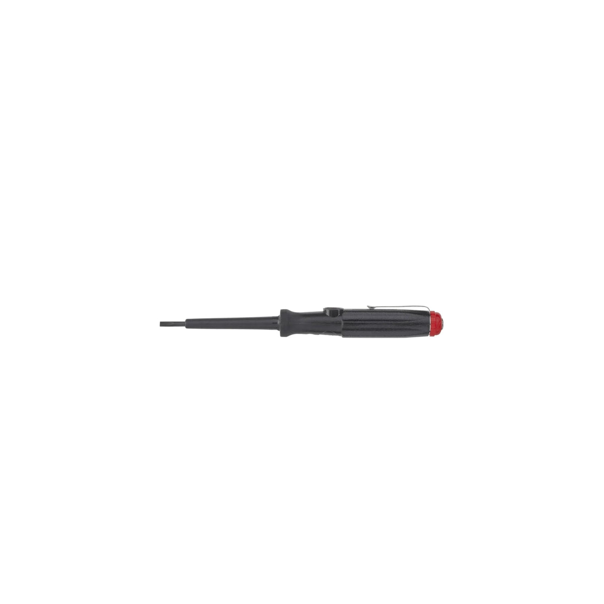 Spannungsprüfer 255 einpolig, transparent / schwarz / SoftFinish von Wiha bei Kabelkaufhaus - 4010995317713 - 31771 - Spannungsprüfer