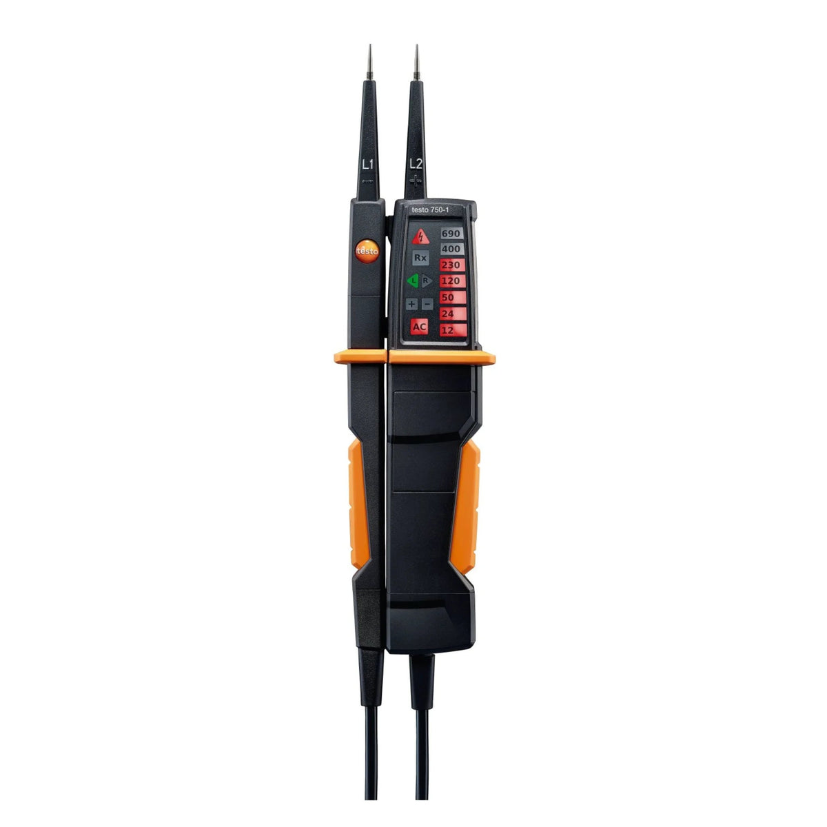 Spannungsprüfer testo 750-1 / 750-2 / 750-3, 12–690 V AC/DC von Testo bei Kabelkaufhaus - 4029547013898 - 0590 7501 - Spannungsprüfer