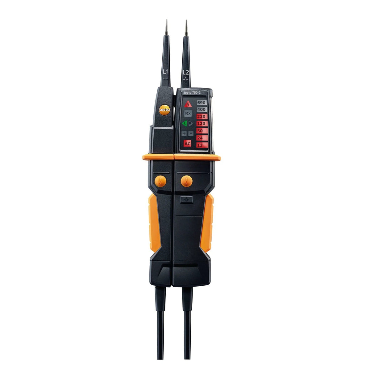 Spannungsprüfer testo 750-1 / 750-2 / 750-3, 12–690 V AC/DC von Testo bei Kabelkaufhaus - 4029547013904 - 0590 7502 - Spannungsprüfer