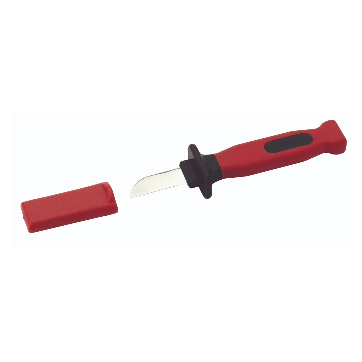VDE-Kabelmesser 1000 V, gerade / Hakenklinge, Klinge 35–50 mm von Cimco Werkzeuge bei Kabelkaufhaus - 4021103210420 - 121042 - Messer