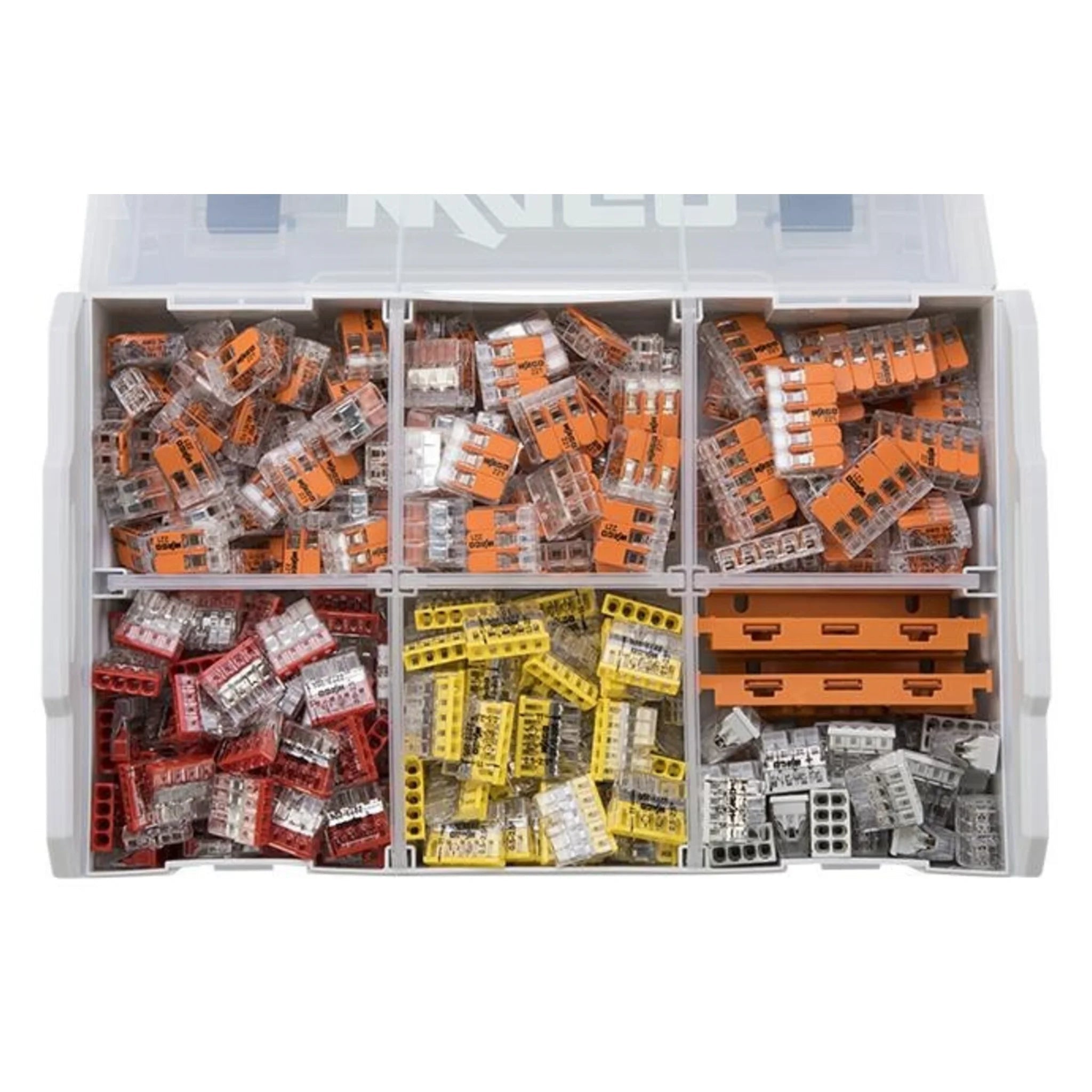 Verbindungsklemmenset L - BOXX Mini Serien 221, 2273 von WAGO GmbH & Co. KG bei Kabelkaufhaus - 4055143616980 - 887-955 - Verbindungsklemme