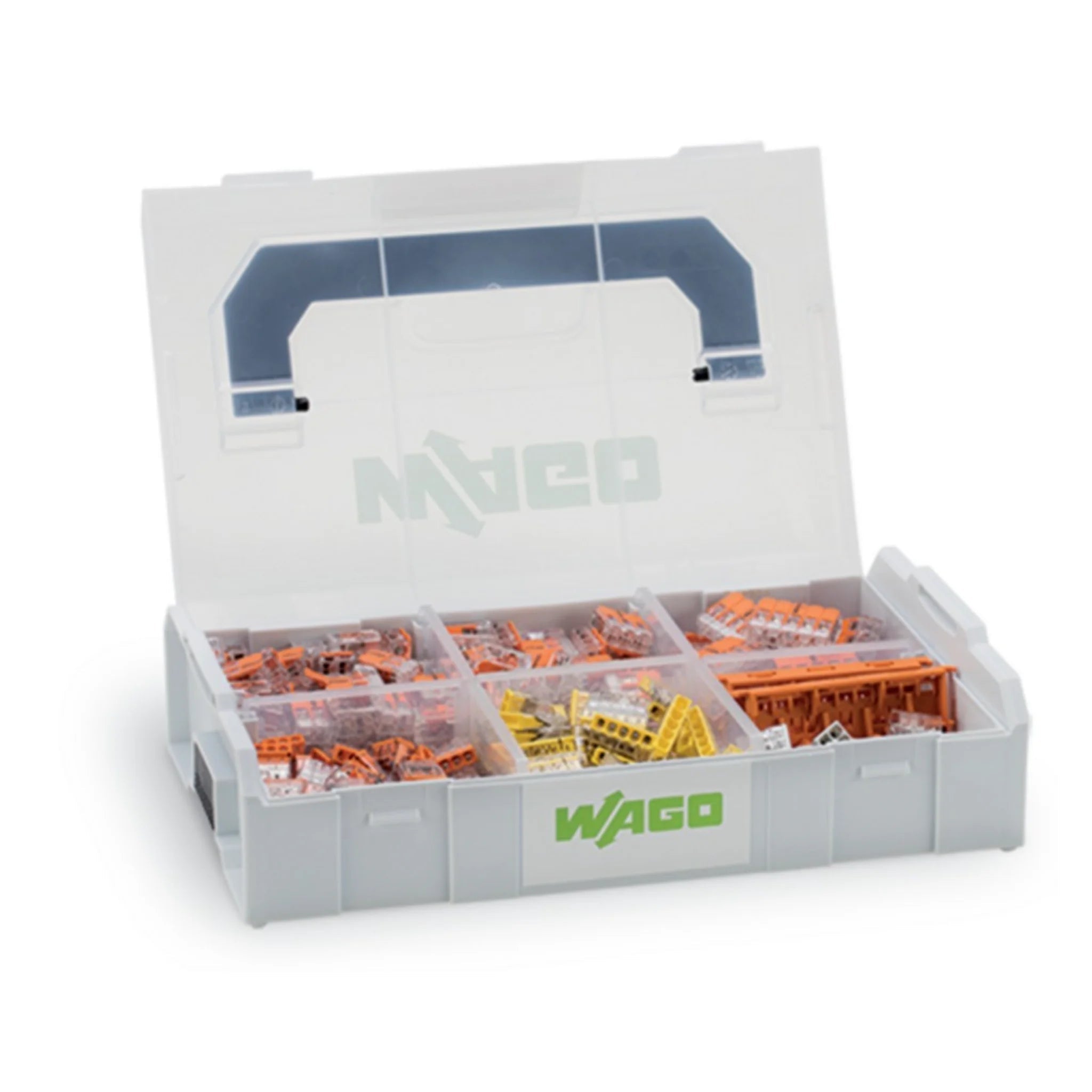 Verbindungsklemmenset L - BOXX Mini Serien 221, 2273 von WAGO GmbH & Co. KG bei Kabelkaufhaus - 4055143616980 - 887-955 - Verbindungsklemme